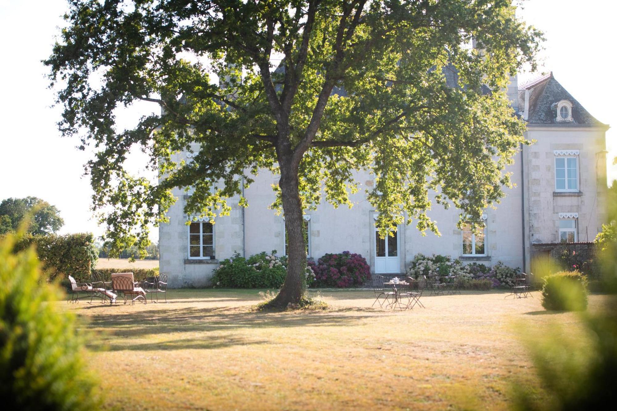 Domaine De La Briouse Bed & Breakfast Sanxay Eksteriør bilde